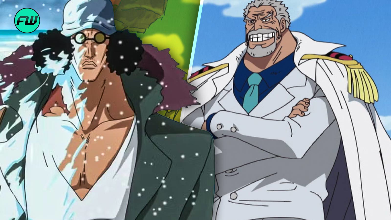 One Piece: Эйитиро Ода явно скрывает настоящие намерения Кудзана тем, как он обращался с Гарпом, что не имеет смысла