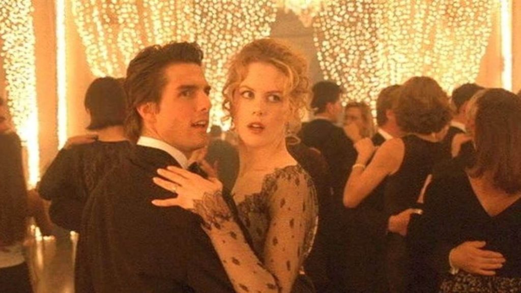 Tom Cruise and Nicole Kidman starred together in the erotic thriller Eyes Wide Shut