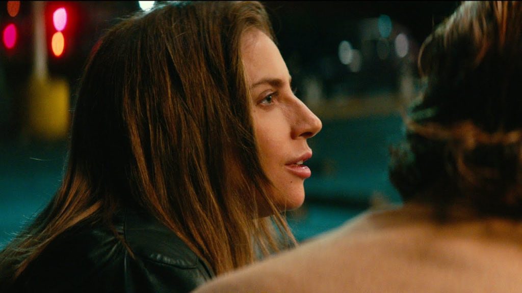 Lady Gaga in A Star is Born. 