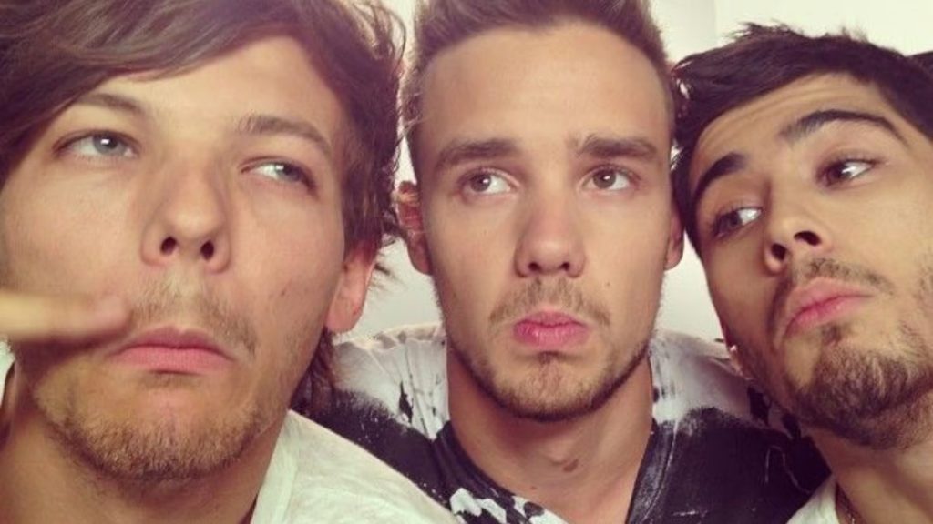 Louis Tomlinson, Liam Payne, and Zayn Malik