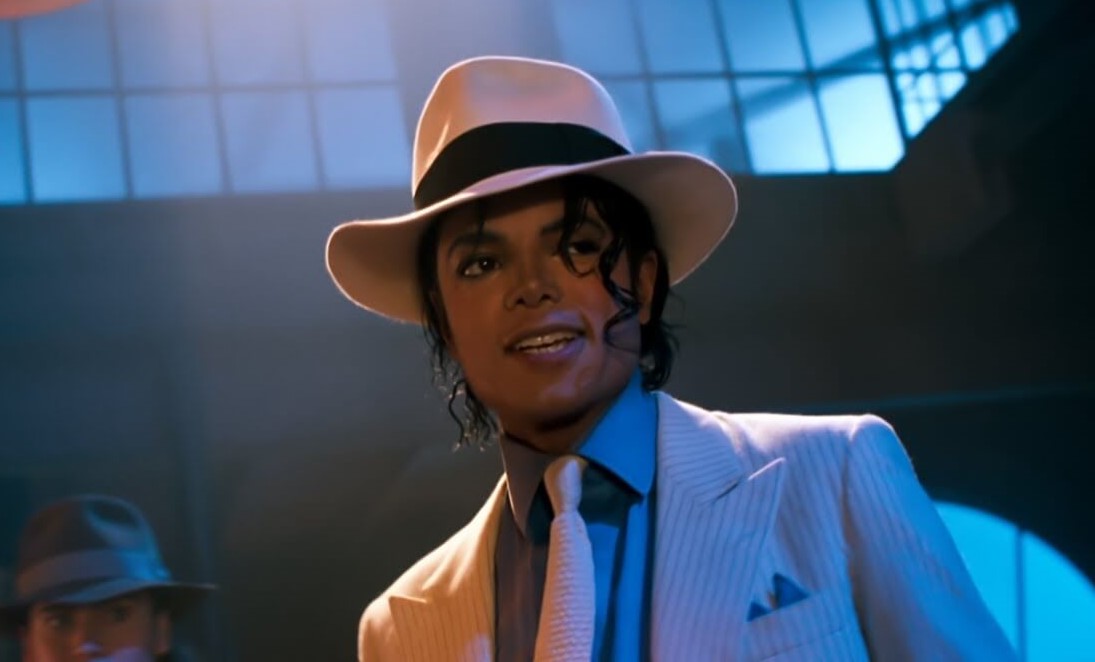 Michael Jackson in the official music video for 'Smooth Criminal' (Credits: Youtube)