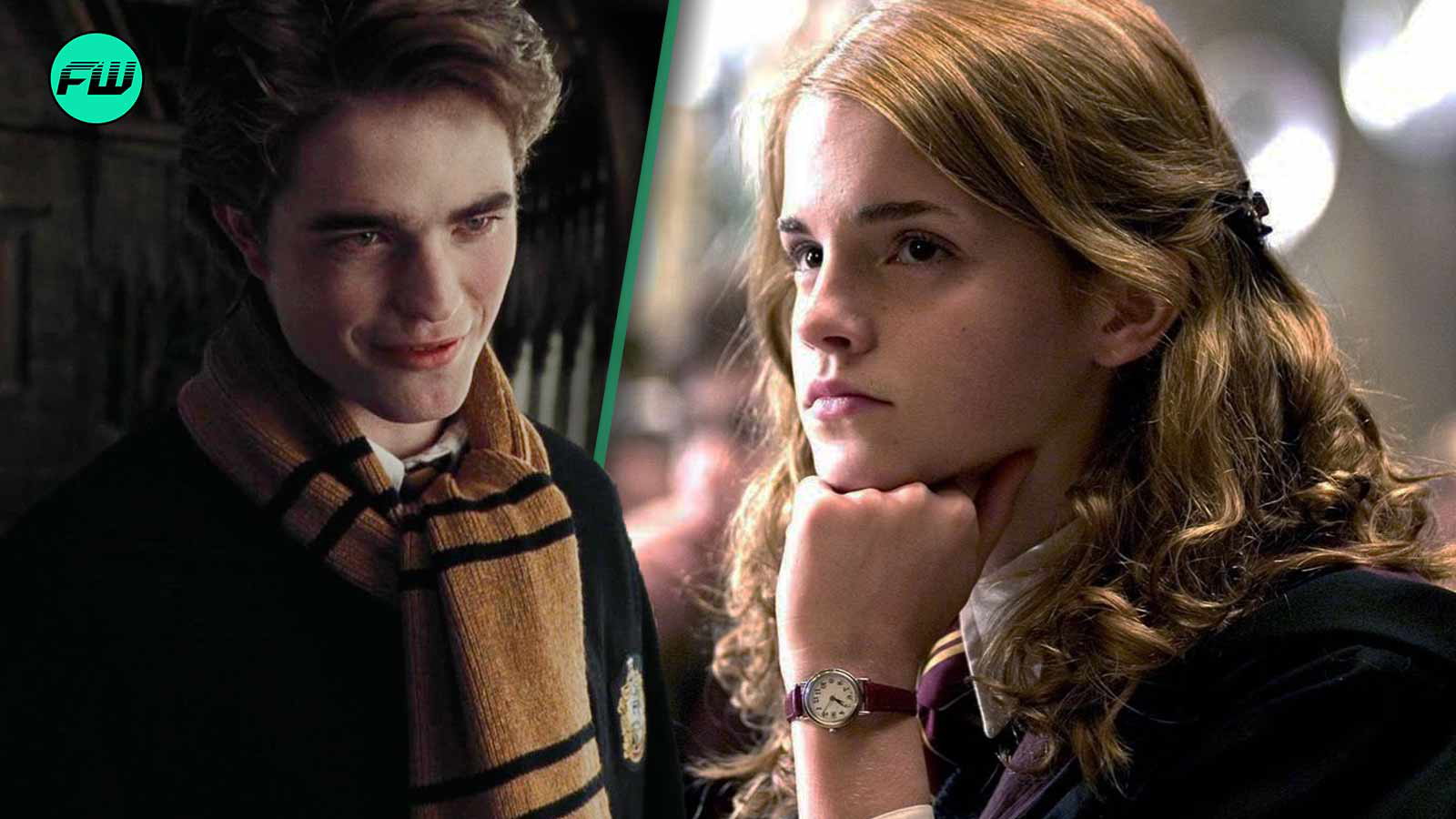 Emma Watson, Robert Pattinson in Harry Potter