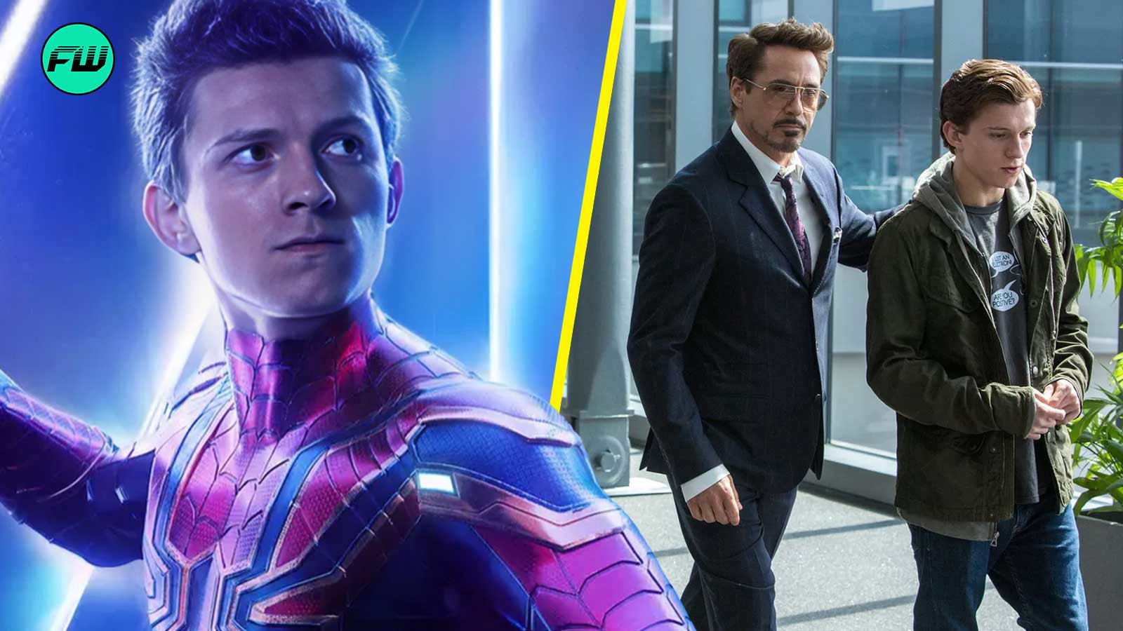 Tom Holland, Robert Downey Jr