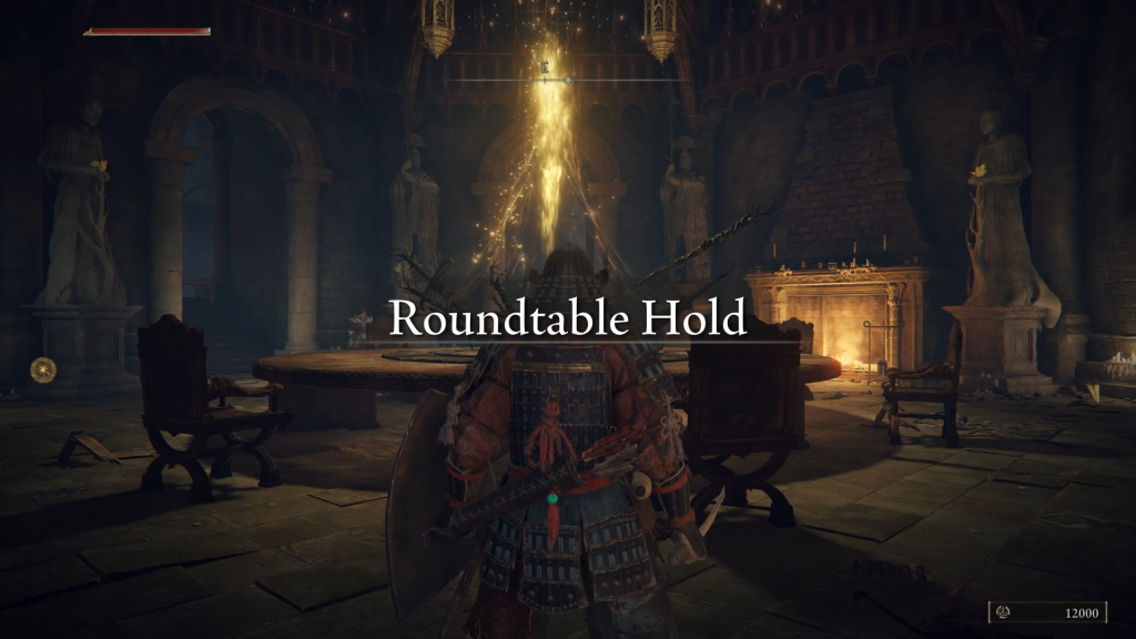 An image showing the Elden Ring Roundtable Hold location.