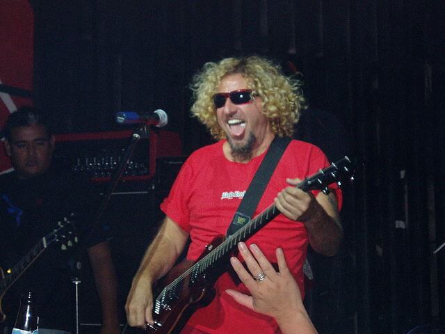 Sammy Hagar. | Credits: Simon Davidson/CCA-2.0/Wikimedia Commons.