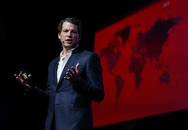 Netflix CEO Greg Peters. | Credits: Web Summit/CCA-2.0/Wikimedia Commons.