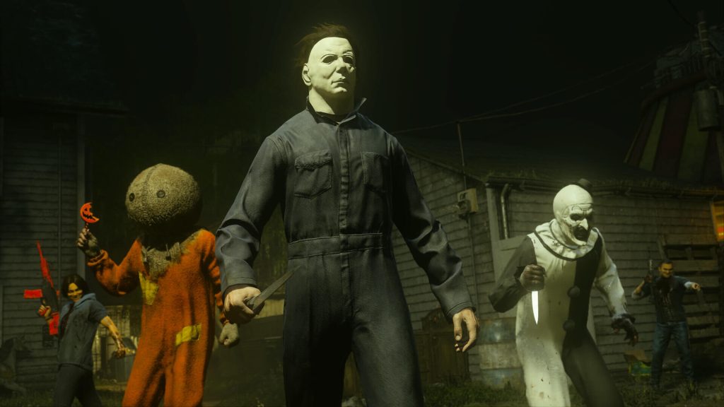 Call of Duty promotional screenshot featuring Halloween themed skins.