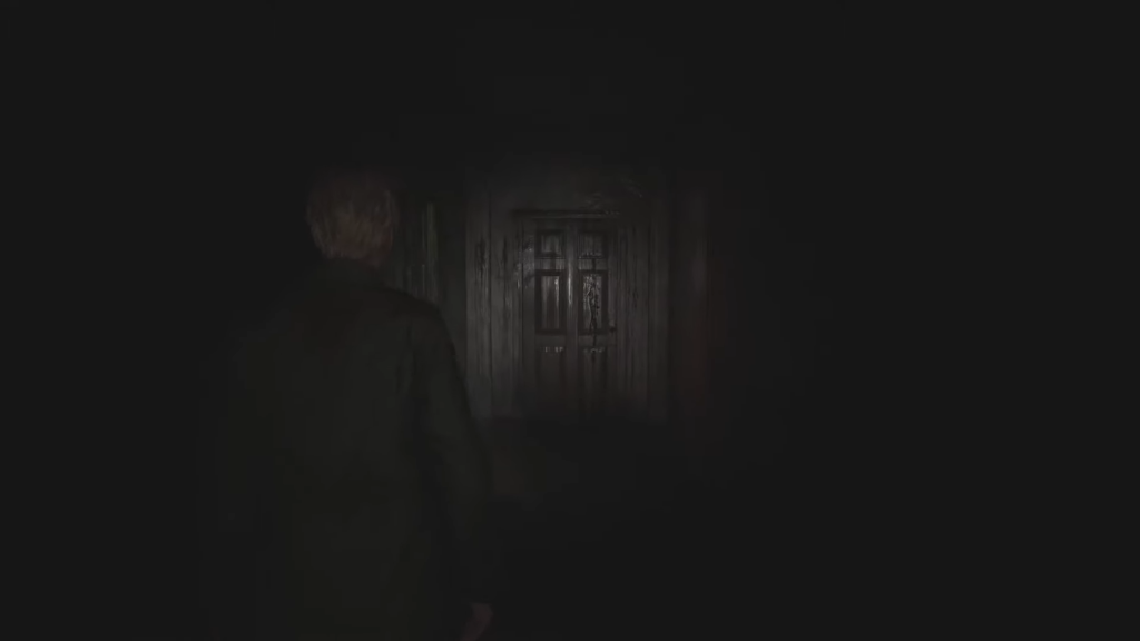 Silent Hill 2 Remake - The three doors that have new areas to explore.