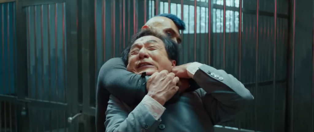 a still from Panda Plan starring Jackie Chan