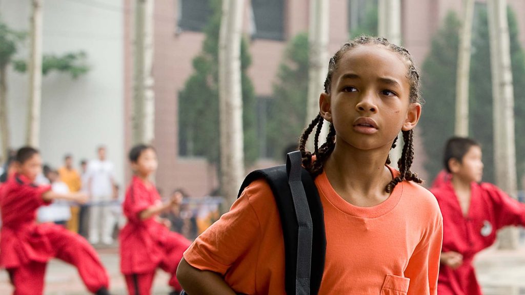 Jaden Smith in The Karate Kid (2010).