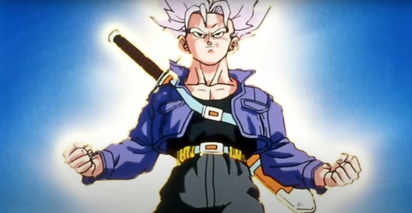 Saiyan Transformation of Future Trunks in Dragon Ball Z