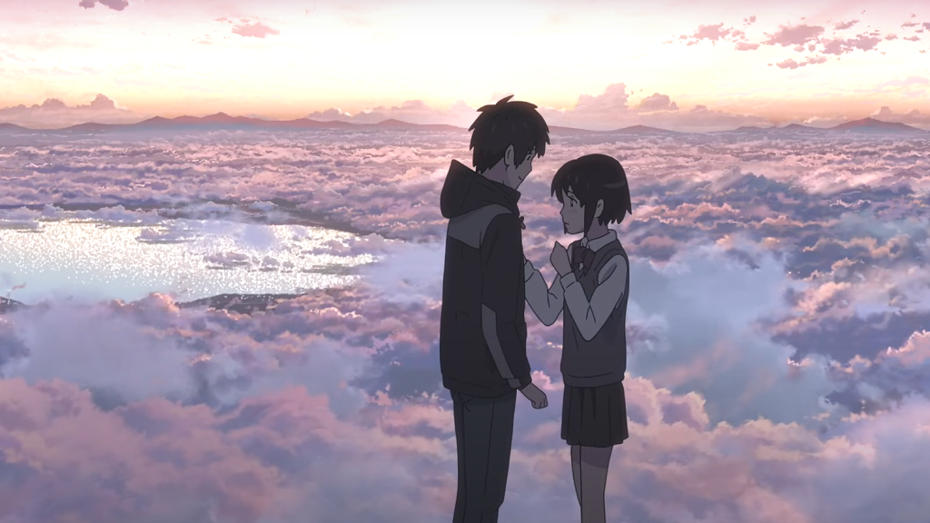 Mitsuha and Taki in Your Name | Credits: CoMix Wave Films