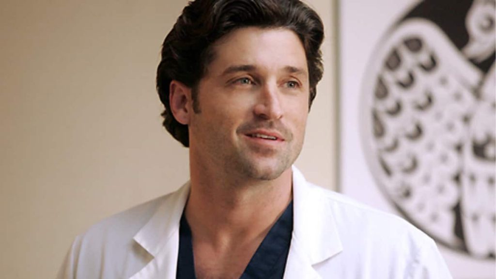 Patrick Dempsey as Dr. Derek Shepherd in Grey's Anatomy | Credits: ABC