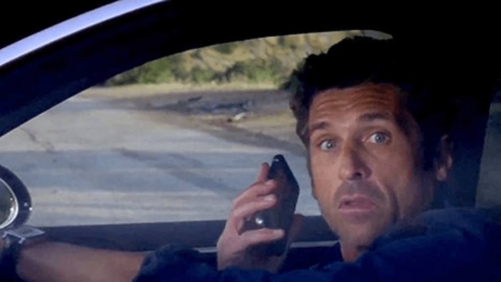 Derek Shepherd's accident scene in Grey's Anatomy | Credits: ABC