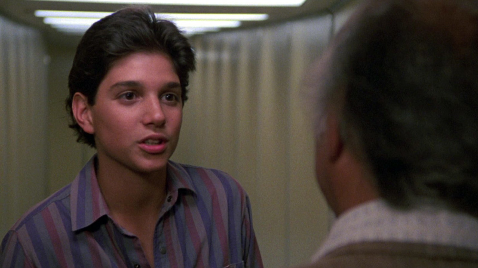 Ralph Macchio in The Karate Kid released in 1984