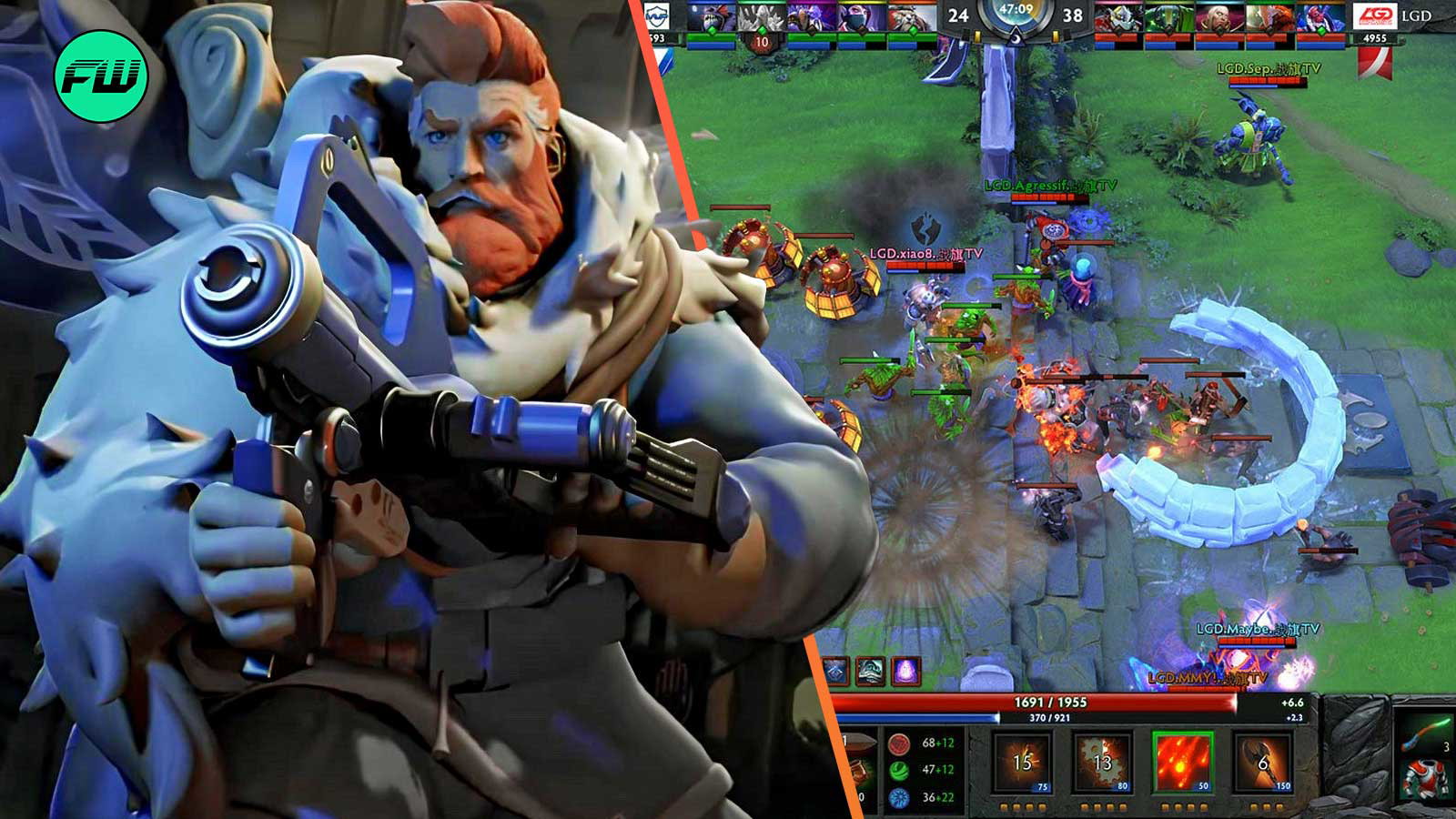 Dota 2 x Deadlock Unofficial Match-Up Unleashes Chaos: Players Clash from Wildly Different Perspectives At The Same Time