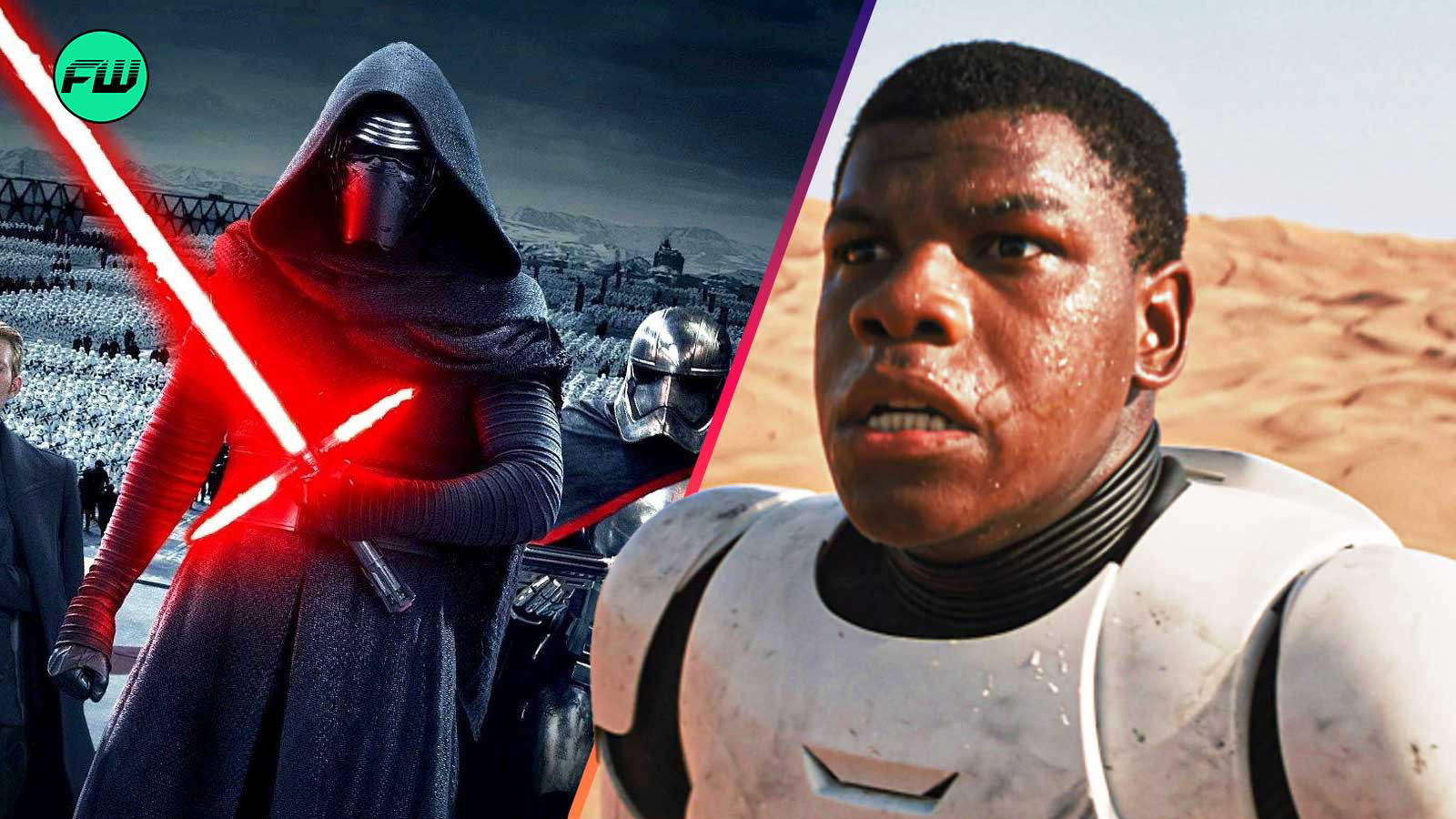 kylo ren, john boyega’s finn