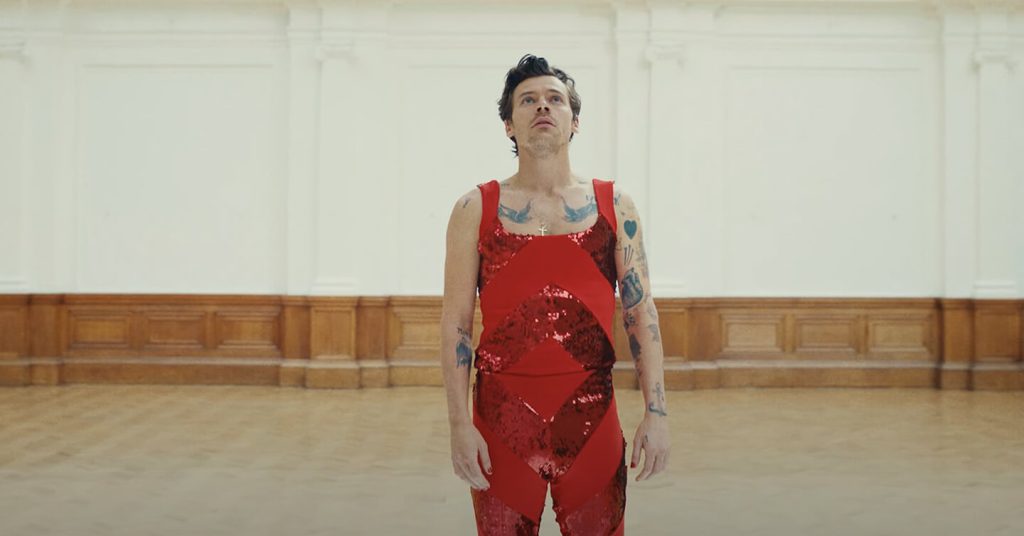 Harry Styles in As It Was music video. | Credits: Harry Styles/YouTube.