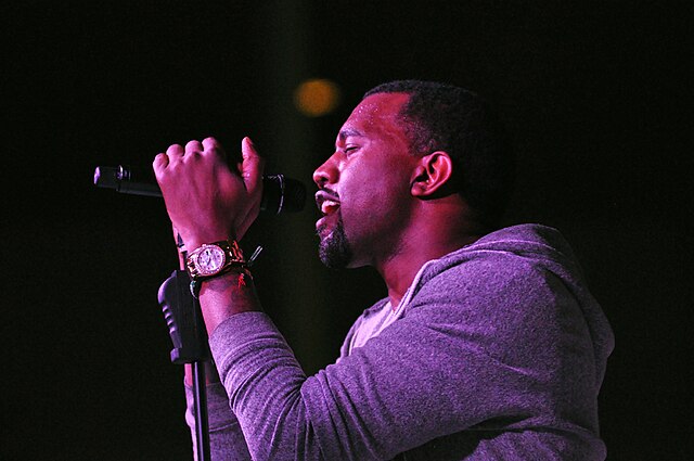 Kanye West performs at The Museum of Modern Art