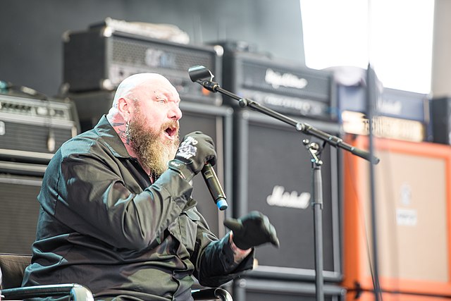 Paul Di'Anno at the Rock Hard Festival 2015 | Credit: Image taken by: Markus Felix | Licensing to Creative Commons Attribution-Share Alike 3.0