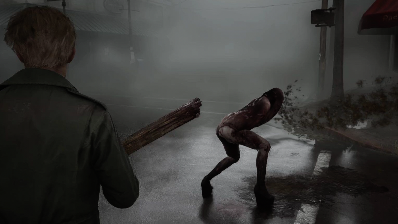 Ремейк Silent Hill 2: Как убивать лежащих фигур