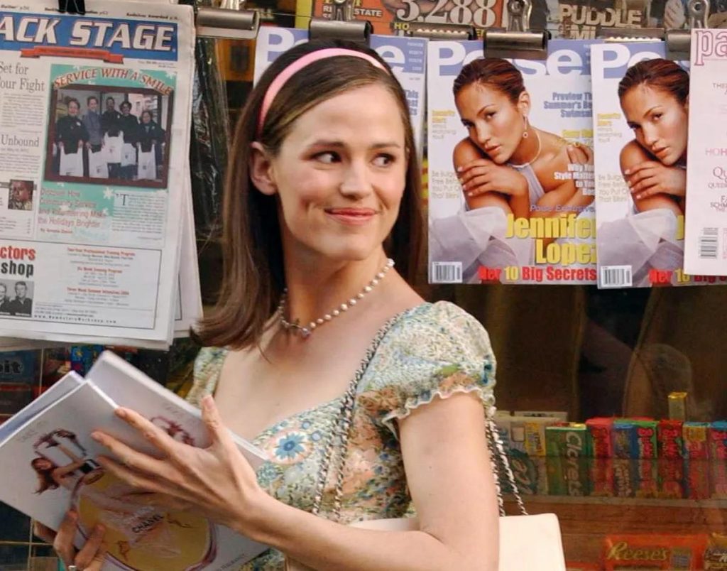 Jennifer Garner in 13 Going on 30