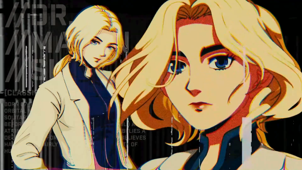 Character displayed during the intro of Rogue Flight.