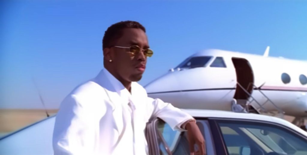 Diddy in a music video