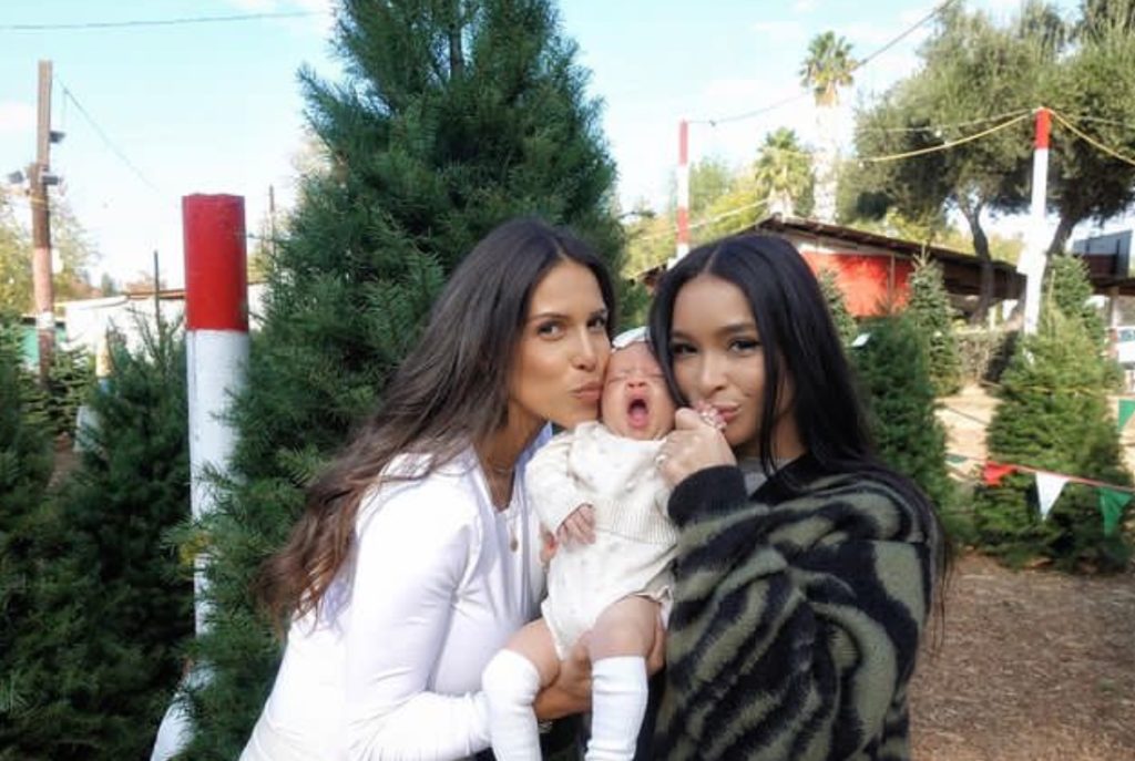 Jessica Caban with her god-daughter | image: Instagram/@jessicacaban