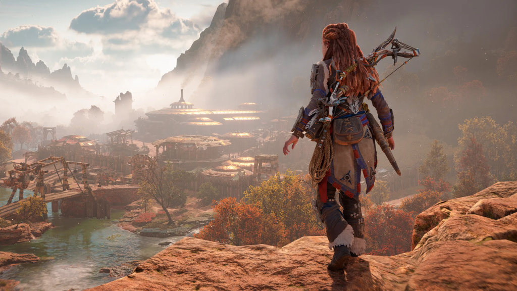 An in-game screenshot from Horizon Forbidden West.