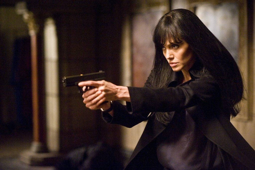 Angelina Jolie in a still Salt (2010) | Credits: Sony Pictures Releasing