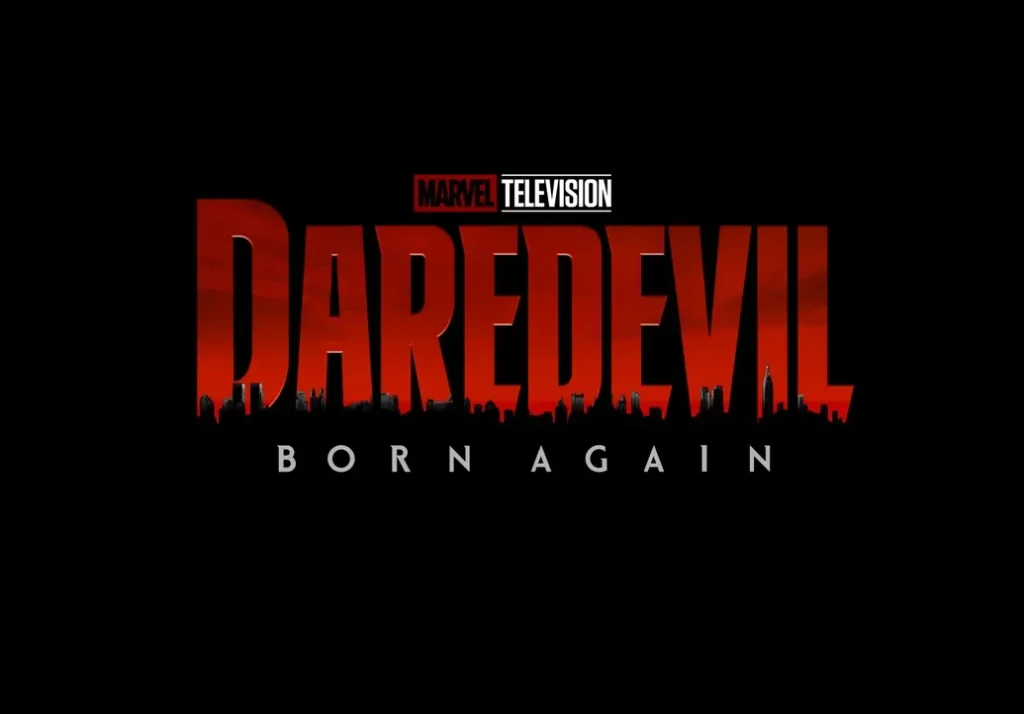 The logo for Daredevil: Born Again | Credits: Marvel Television