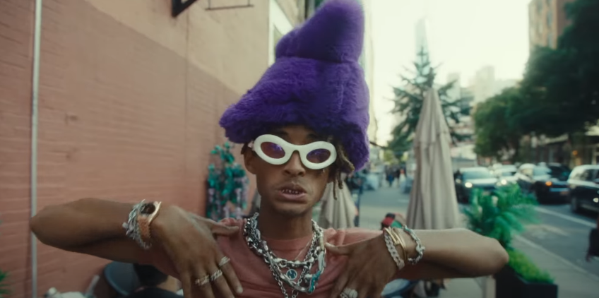 Jaden Smith in the MV for The Coolest Part 2