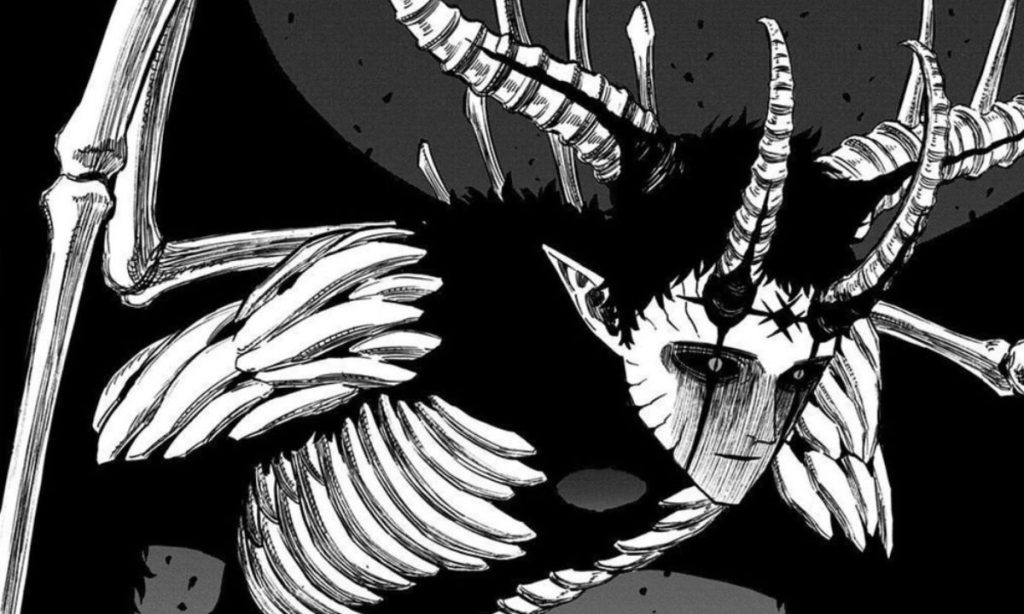 Zenon Zogratis' devil form in Black Clover by Yuki Tabata | Credits: Viz Media