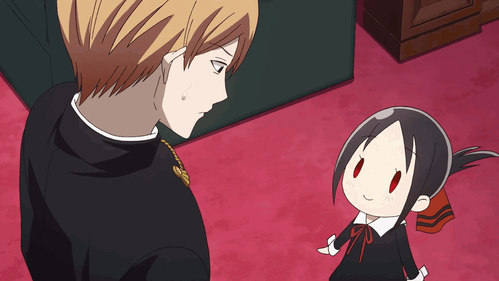 The comedic genius of Kaguya-sama: Love Is War. 