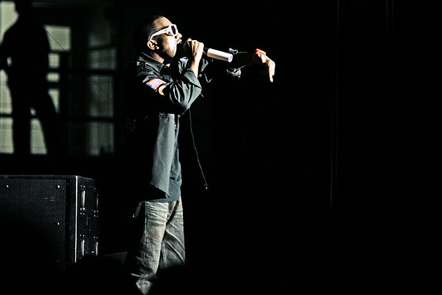 Kanye West performs in Kuala Lumpur, Malaysia.