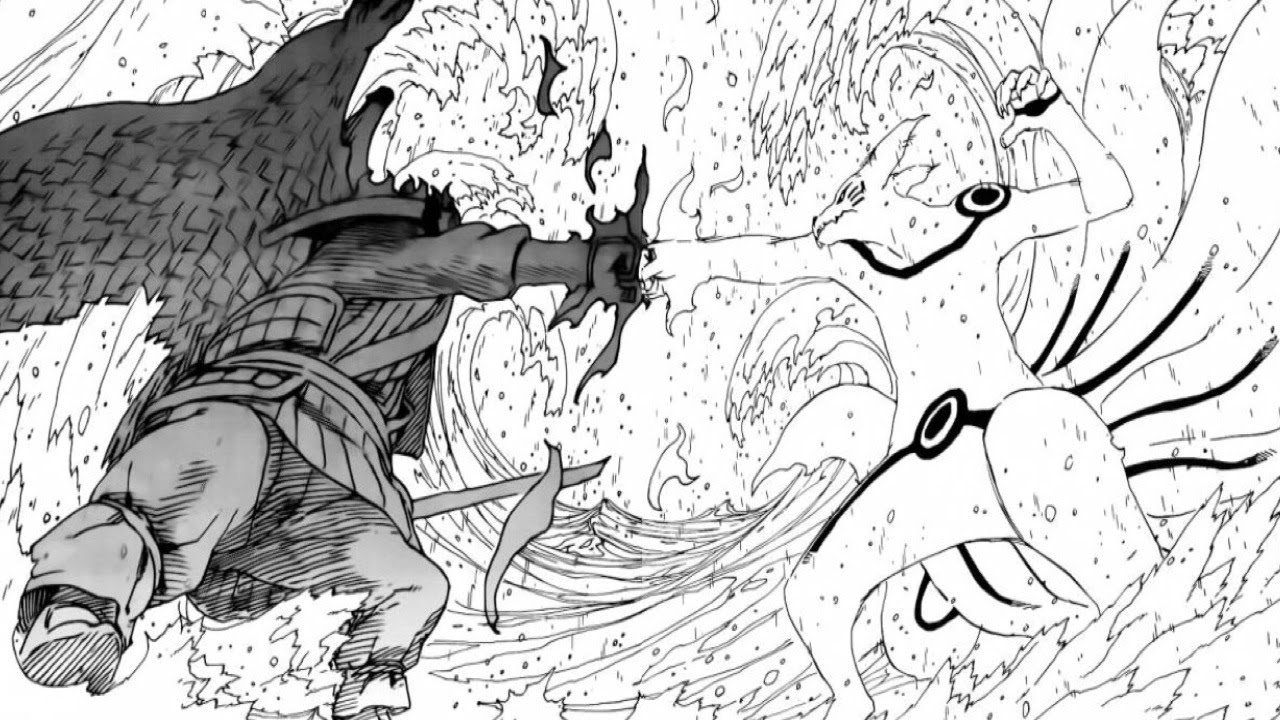 The Signature Drawing Technique Masashi Kishimoto Used in Naruto is Why its Manga Fight Scenes are Better Than One Piece