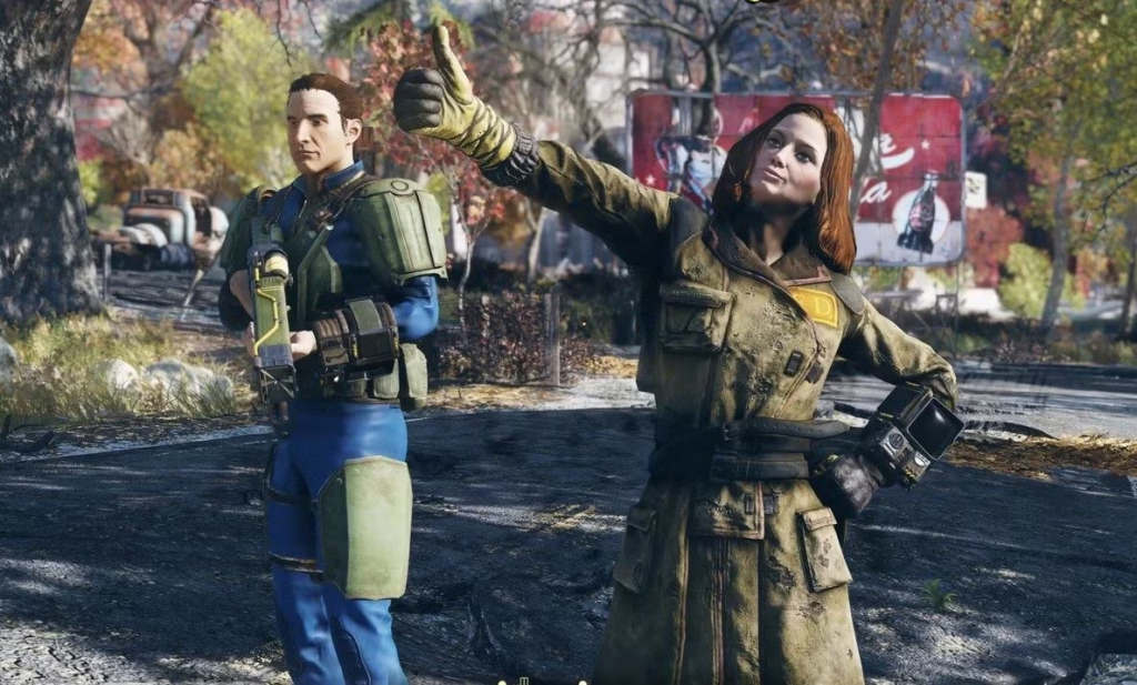 An in-game screenshot from Fallout 76.