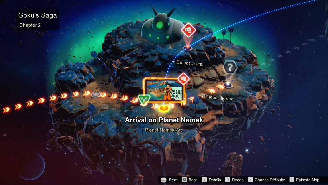 Dragon Ball Sparking Zero How to Unlock Branching Paths During