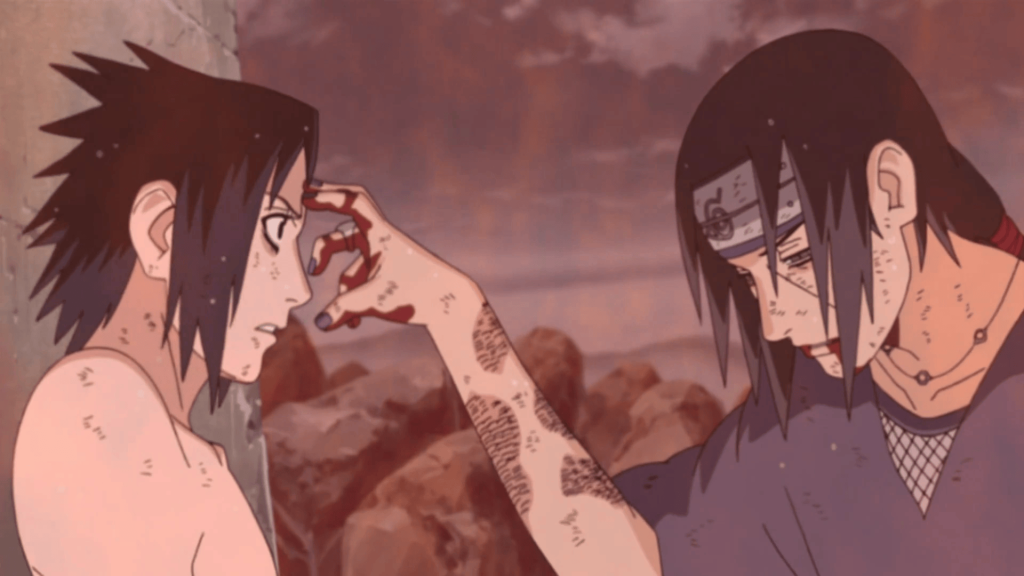 Sasuke regrets killing Itachi