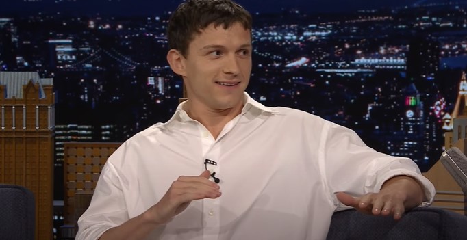 Tom Holland on The Tonight Show Starring Jimmy Fallon