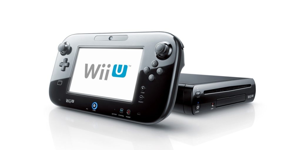 A product image of the Nintendo Wii U.