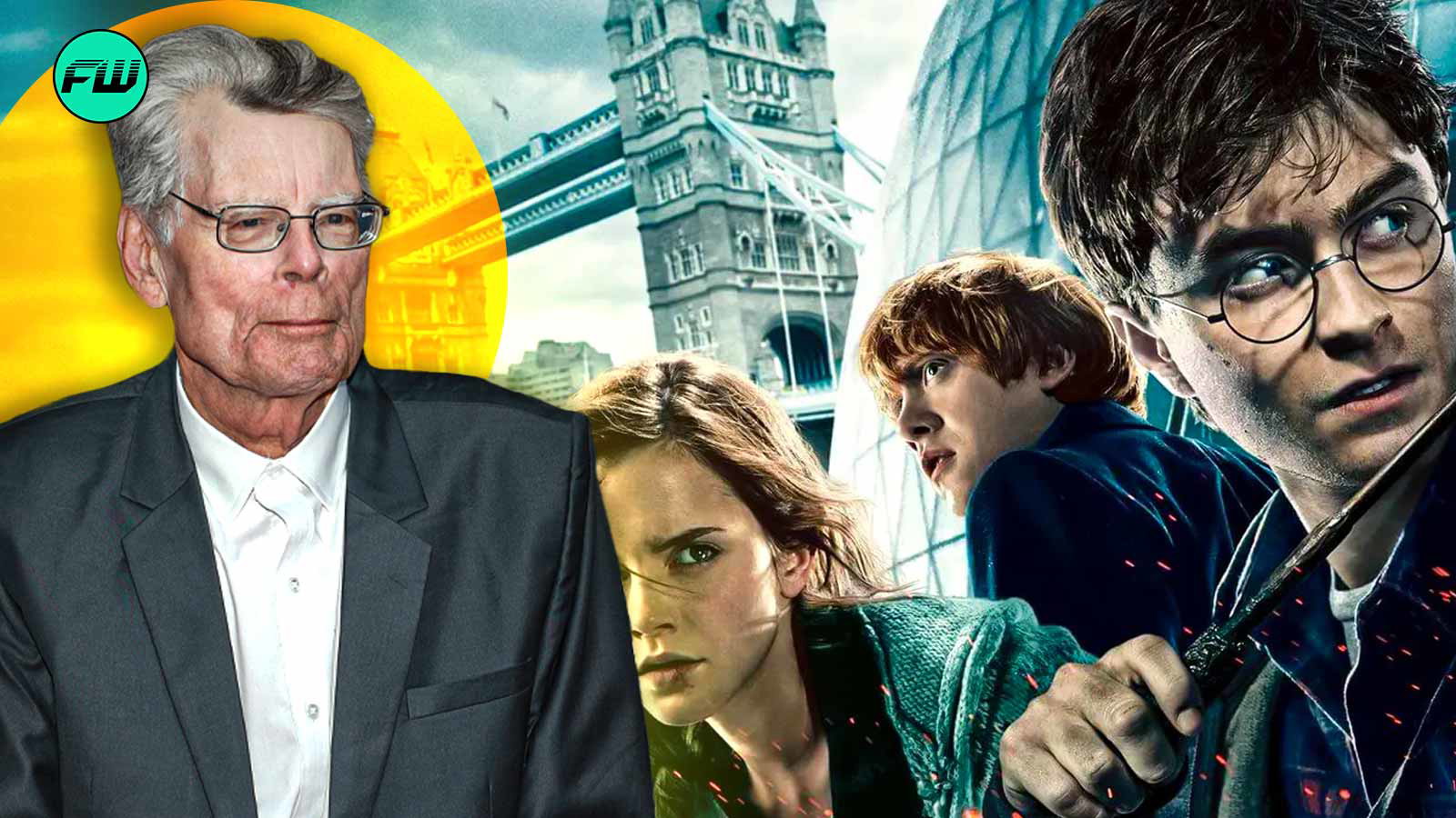 Stephen King Was Only “Moderately Impressed” With Harry Potter Until He Started Reading Them Hopped up on Painkillers