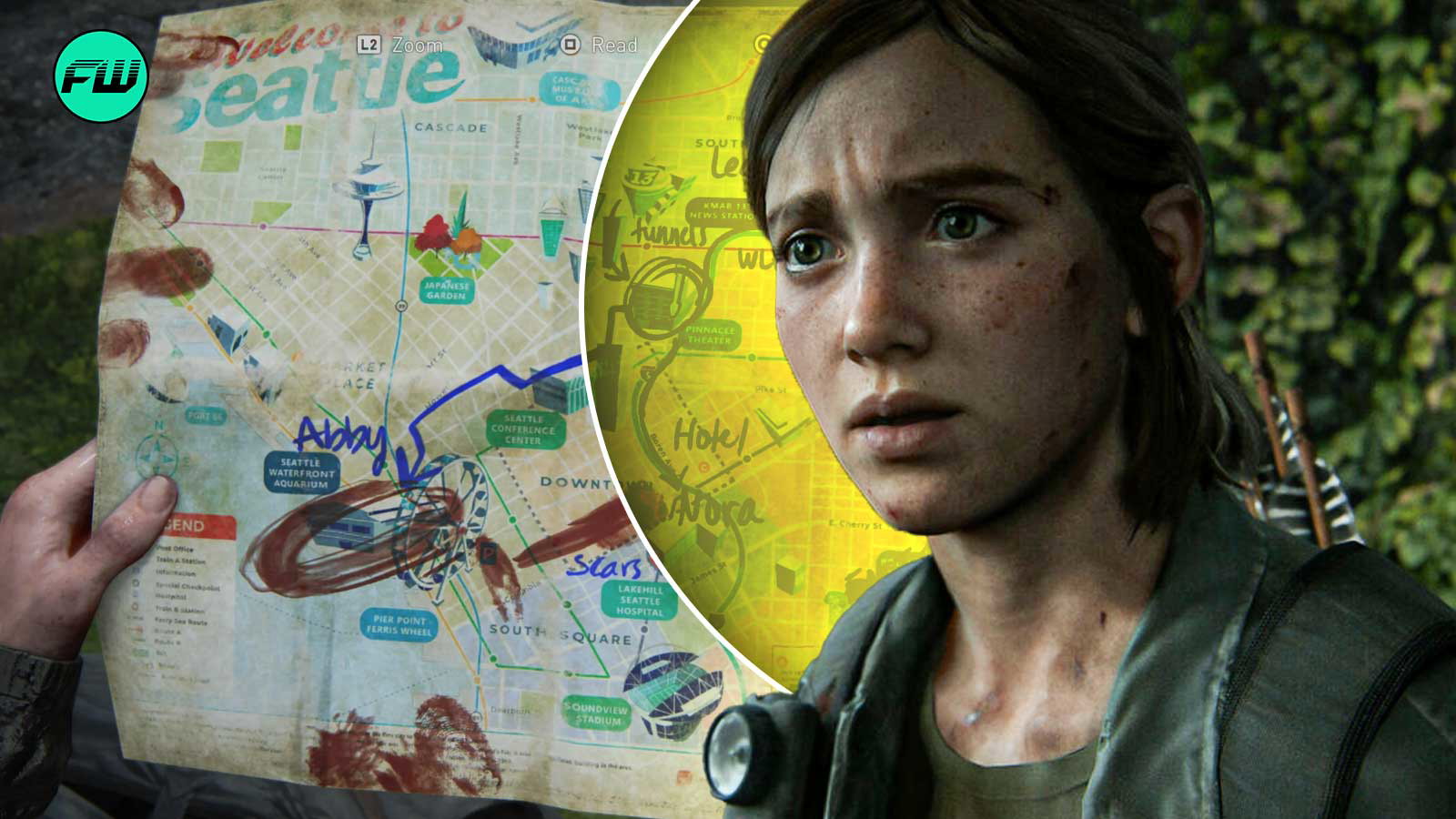 The Last of Us Part 2 Seattle Map Came Straight Out of Infamous: Second Son