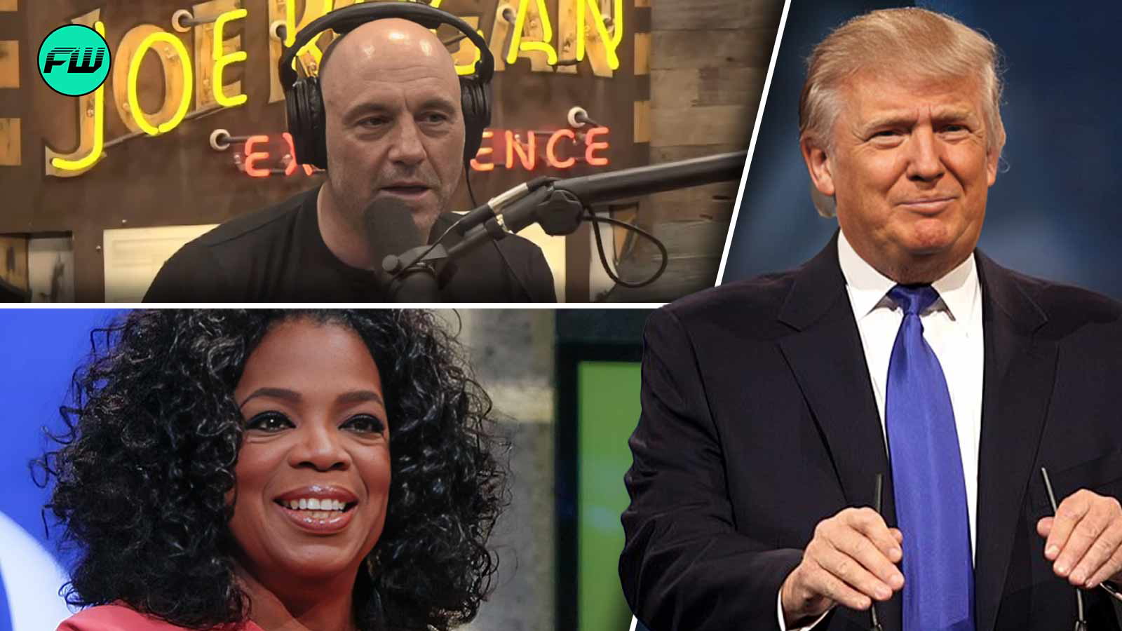 Joe Rogan Calls Out Oprah Winfrey For Turning Her Back On Donald Trump After Encouraging Him in His Presidential Run