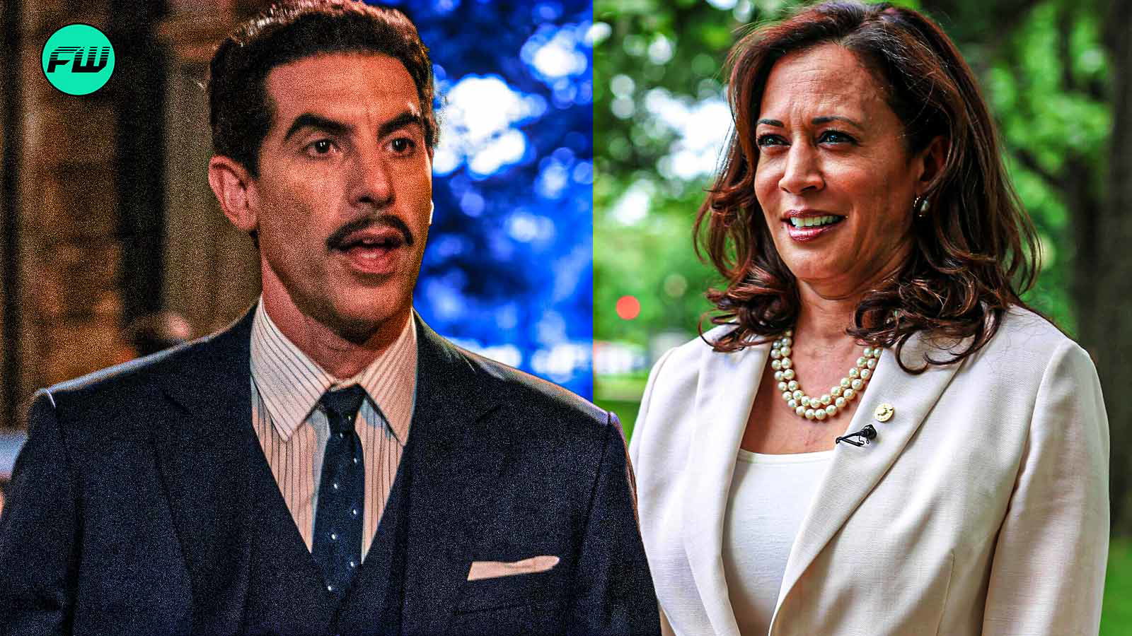 Sacha Baron Cohen Lies on Camera With Fake News to Support Kamala Harris: ‘You already have made three of the four crimes punishable by death’