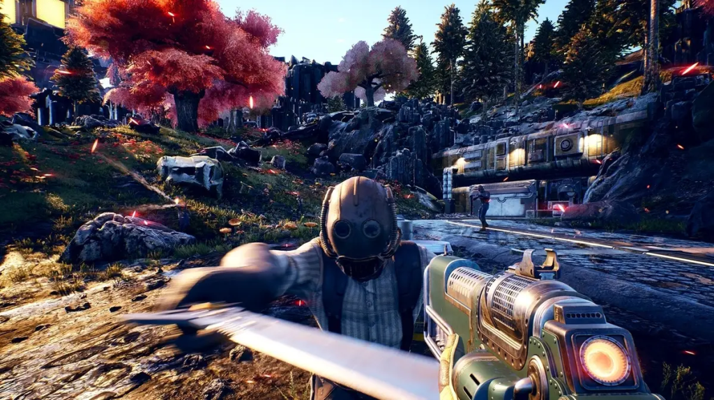 An in-game screenshot from The Outer Worlds.