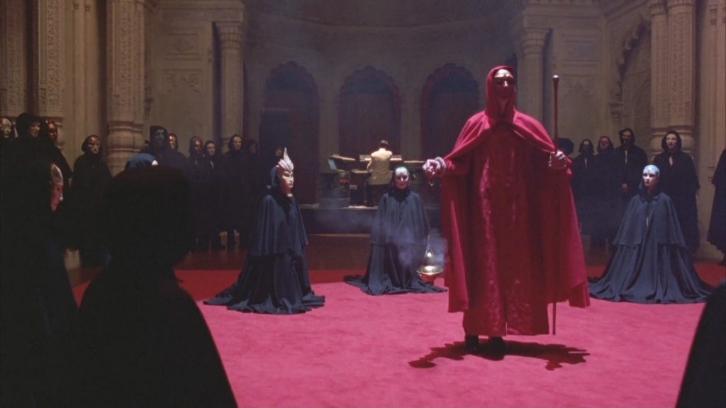 A still from Stanley Kubrick's Eyes Wide Shut, which was his last film.