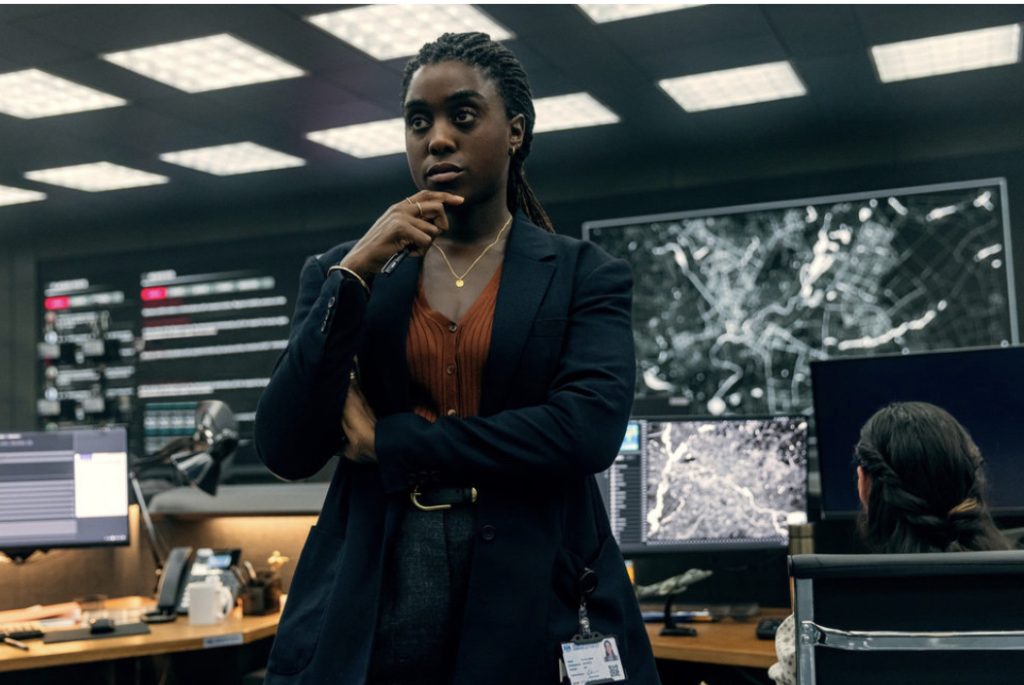 Lashana Lynch as Bianca in The Day of the Jackal