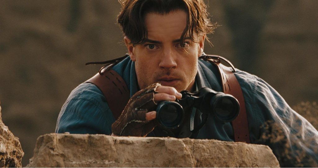 BrendanFraser. | Credits: The Mummy/Universal Pictures.